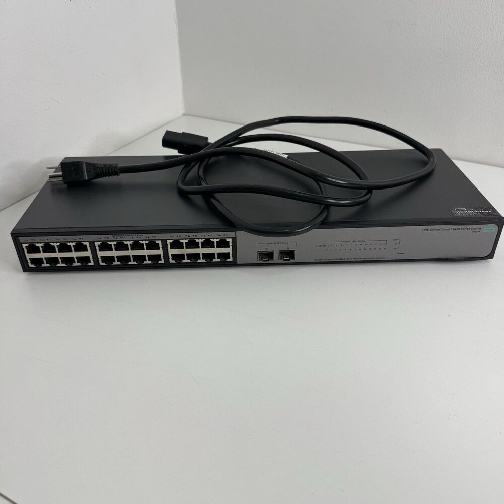 JH017A I HPE OfficeConnect 1420 Series Ethernet Switch Tested Works